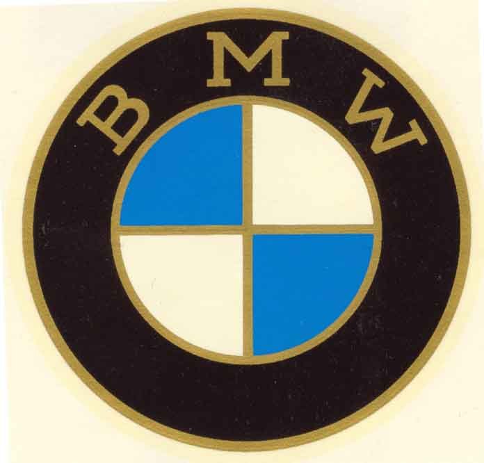 Bmw motorcycle roundel sticker #3