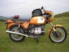 A R90S BMW with the Jim Cray mufflers