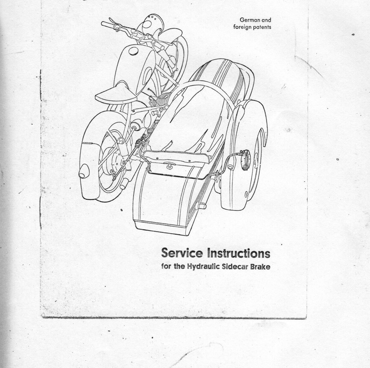 Steib Sidecar Hydraulic Brake Service Duane Ausherman Bmw Motorcycles