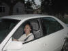 This shows Ji-young at her very first driving lesson. Nobody got killed and we didn't get lost.