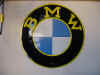 This is a large enamel sign from the 50's that would advertise a BMW dealership. It is 23" across and only the second one that I have ever seen, thanks Chuck. 