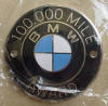 This is the high mileage award emblem for documenting 100,000 miles. It is awarded by the factory via a BMW dealer.