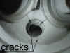 This shows the three typical cracks that were common. This is not cause to replace the head.