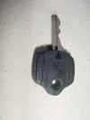 This shows the BMW logo on the front side of the key.