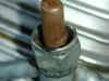 The Everbest petcock fuel filter is shown mounted.