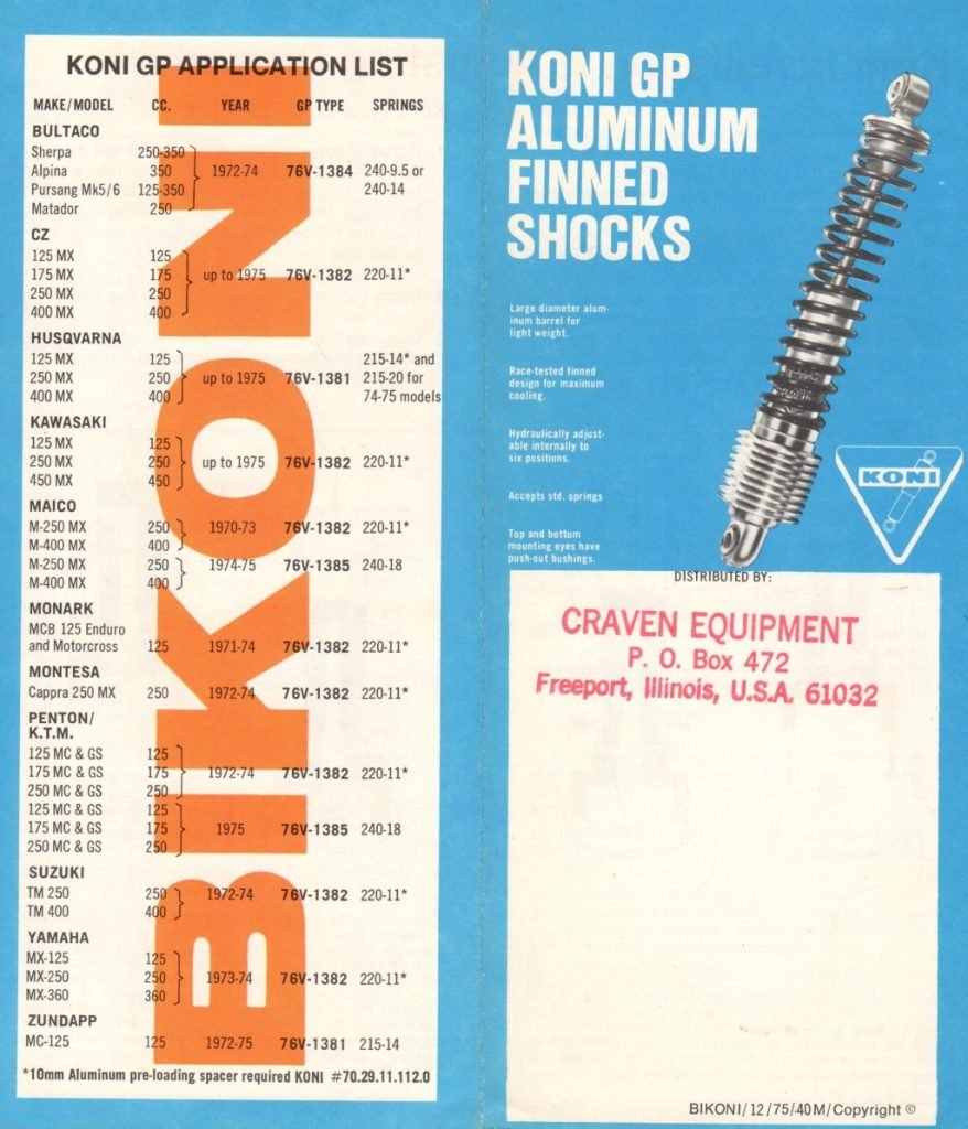 Konimotorcycleshockabsorbers7 Duane Ausherman BMW motorcycles